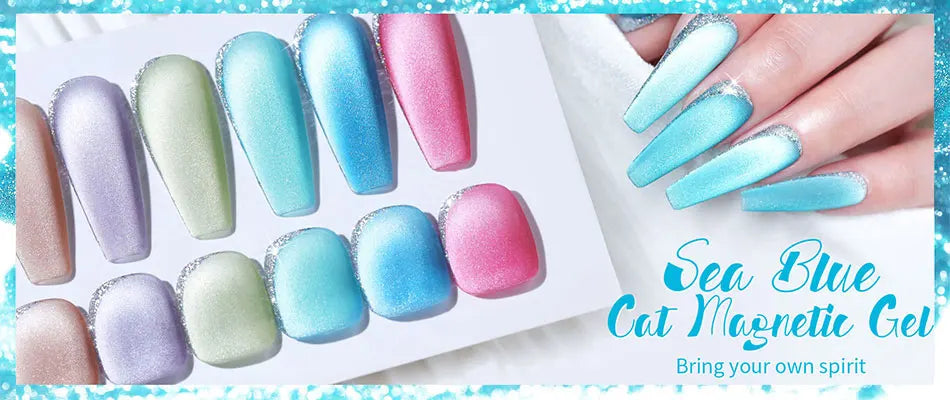 BORN PRETTY, 1 unidad, palo magnético de gato fuerte, mango negro, placa de efecto 9D para gato, tablero de Arte de uñas de Gel magnético, herramienta artística de uñas DIY