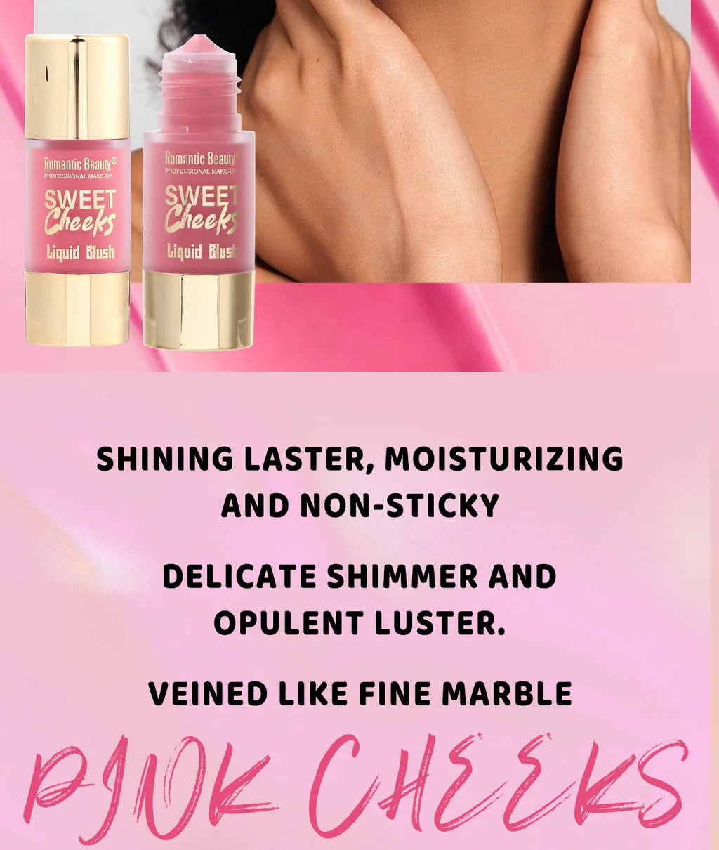 Liquid Blush Multi-color Matte Blush Liquid Long-lasting Easy to Apply Makeup Pinkish Color Brightening Natural Cosmetics