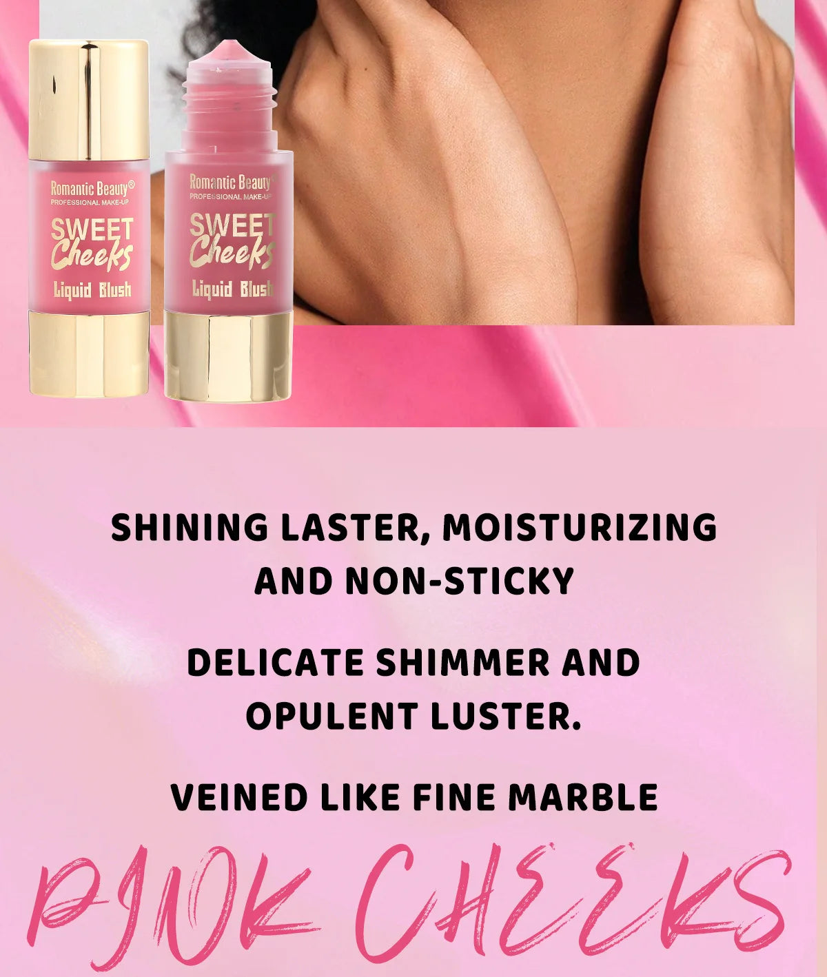 Liquid Blush Multi-color Matte Blush Liquid Long-lasting Easy to Apply Makeup Pinkish Color Brightening Natural Cosmetics