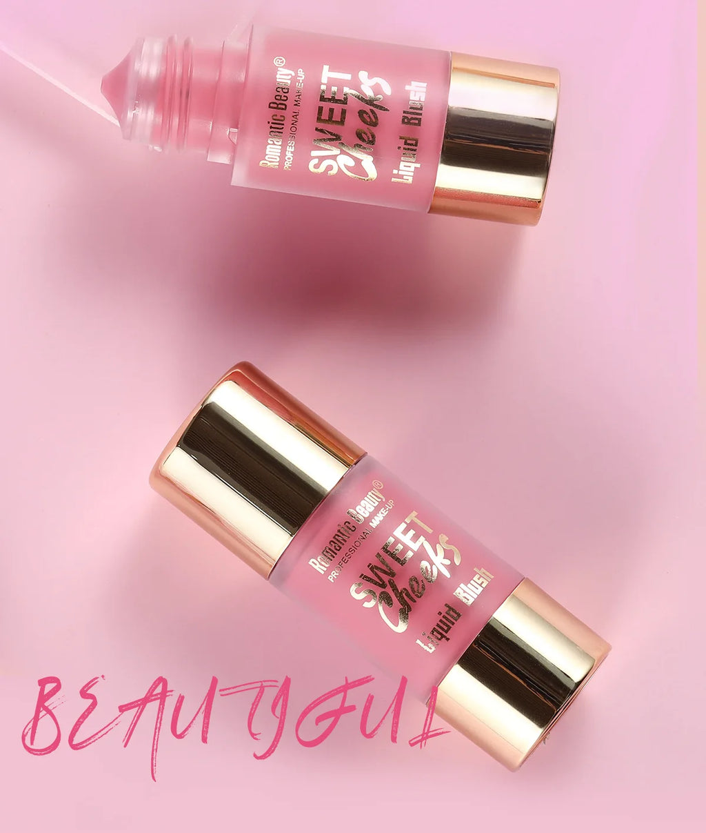 Liquid Blush Multi-color Matte Blush Liquid Long-lasting Easy to Apply Makeup Pinkish Color Brightening Natural Cosmetics