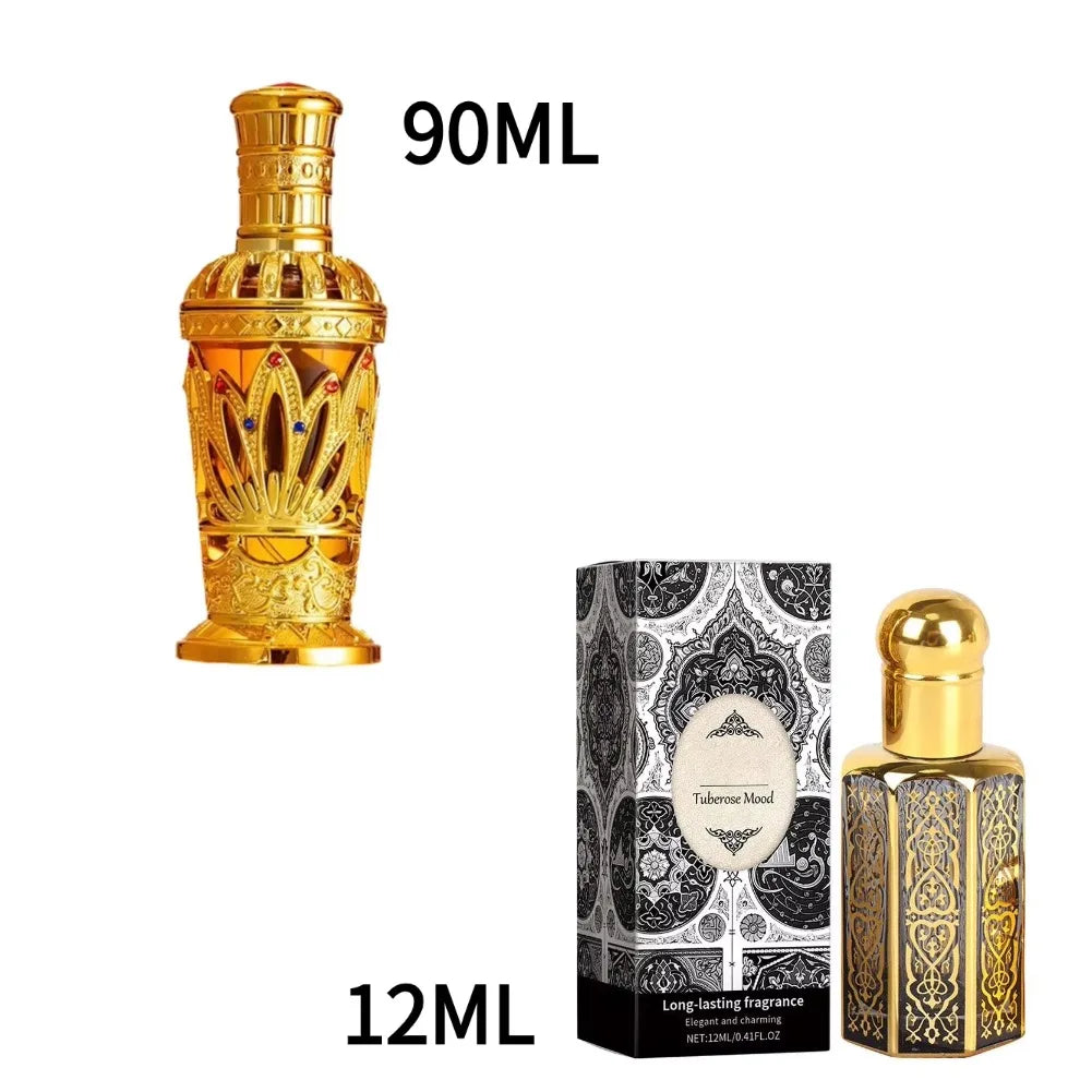 Perfume árabe de Oriente Medio para mujer, fragancia elegante de larga duración, sándalo, citas, niebla de feromonas Sexy