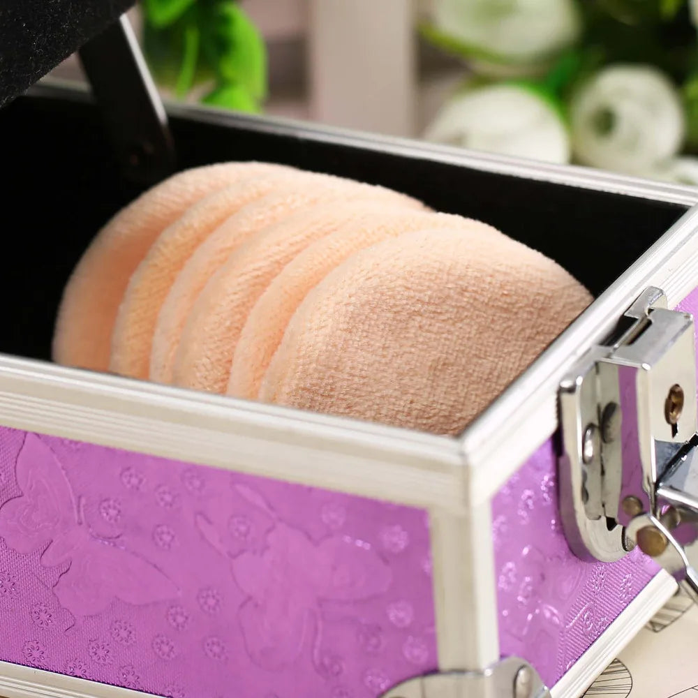 Conjunto de 5 esponjas suaves para mujer, maquillaje Facial, polvo corporal, maquillaje, base, regalo bonito para novia, mamá, esposa