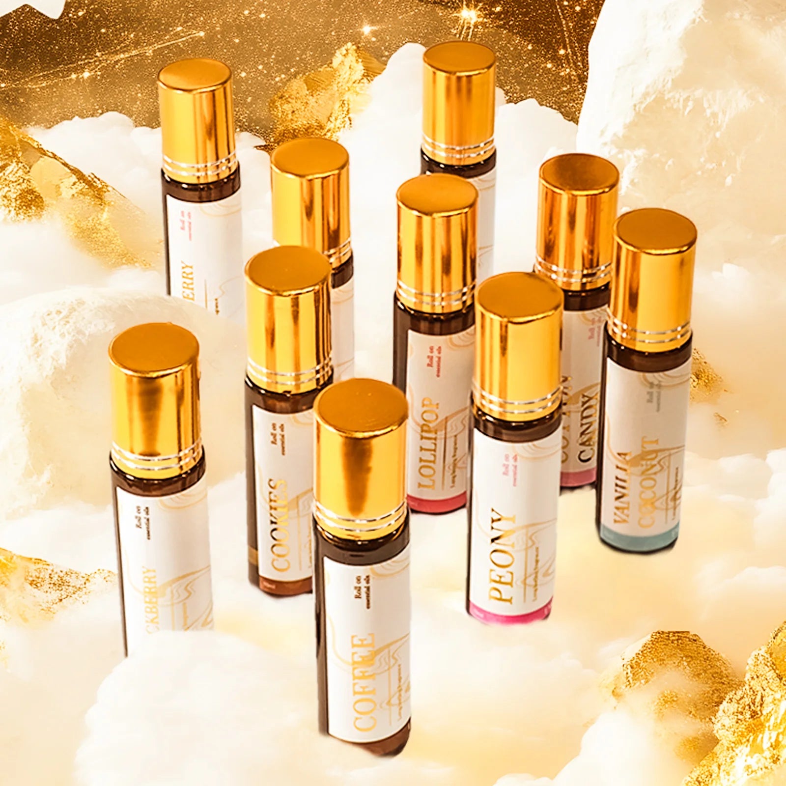 10ml rodillo de almizcle de Chocolate aceites esenciales perfume de mujer aceites de masaje para el cuerpo cuidado de la piel regalos de vacaciones cuidado de las uñas hidratante