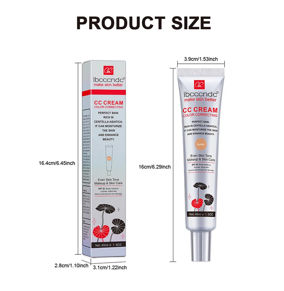 Erborian Cc Cream Centella Corea maquillaje femenino para la cara cosméticos humectantes corrector Base de cobertura completa