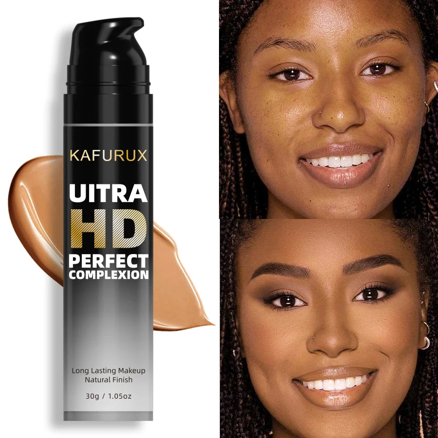 Crema de Base facial de 8 colores, Control de aceite, crema BB Natural resistente al agua, corrector duradero, líquido, cobertura completa, Base mate, maquillaje