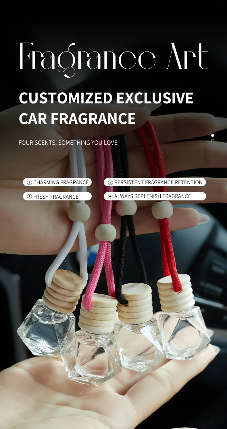 Perfume Perfume para coche, una fragancia para automóvil utilizada para accesorios de interior de automóvil, un ambientador para automóvil a largo plazo, mantiene encantadora y fresca