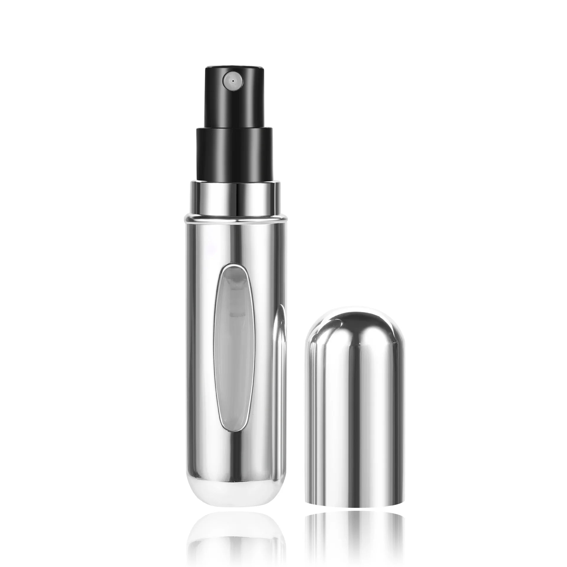 Botella pulverizadora de perfume de viaje portátil de 5 ml con herramientas para el cuidado de la piel, cómoda y fácil de transportar, ideal para uso y retocaciones en movimiento
