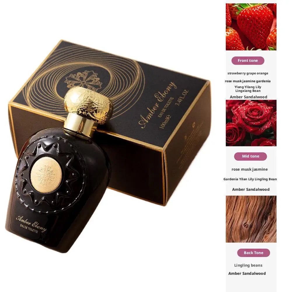 Perfume árabe De marca para hombre, fragancia Woody De larga duración, encanto fresco, Perfume De mujer De Oriente Medio, Eau De Toilette para regalo