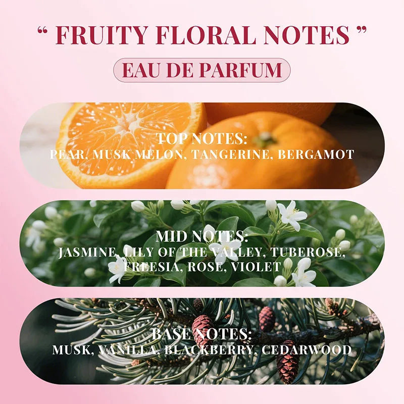 Crema de fresas para mujer, Perfume fresco ligero de larga duración, Perfume de feromonas, Perfumes fragantes para citas, Perfume de coqueteo