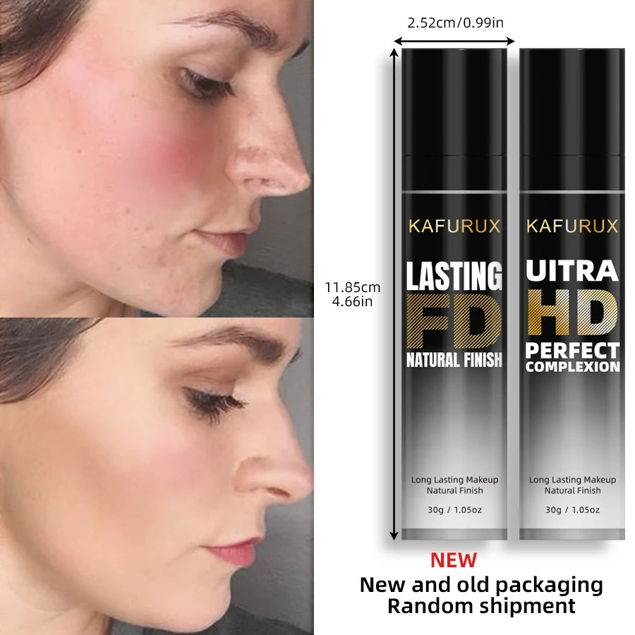 Crema de Base facial de 8 colores, Control de aceite, crema BB Natural resistente al agua, corrector duradero, líquido, cobertura completa, Base mate, maquillaje