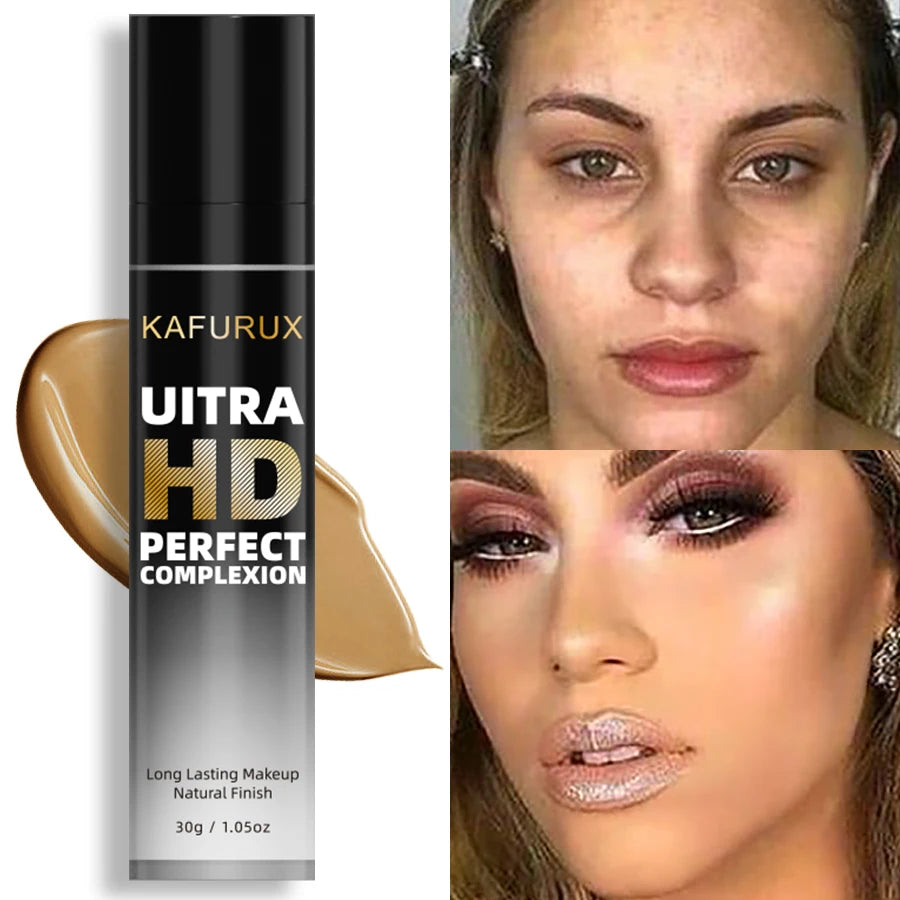 Crema de Base facial de 8 colores, Control de aceite, crema BB Natural resistente al agua, corrector duradero, líquido, cobertura completa, Base mate, maquillaje