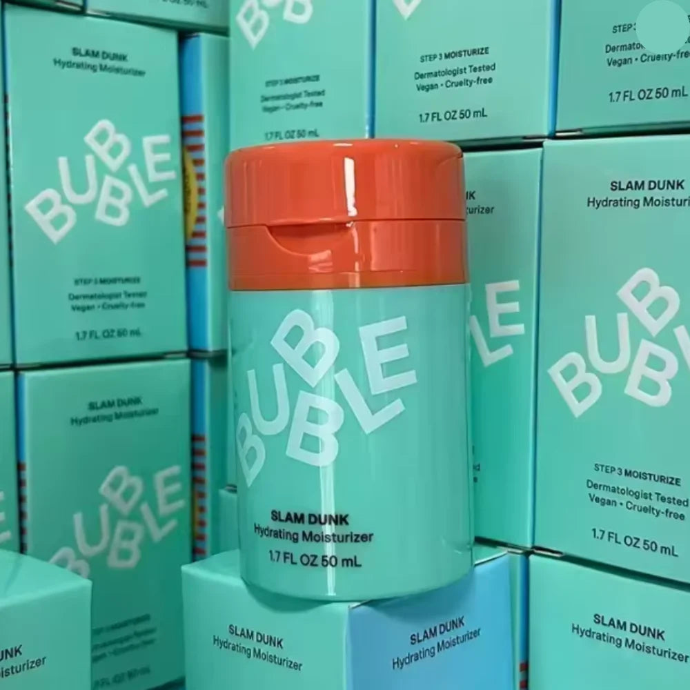 Crema facial hidratante de burbujas, gel hidratante con niacinamida para mejorar la textura de la piel y el brillo, crema para ojos, cuidado diario de la piel