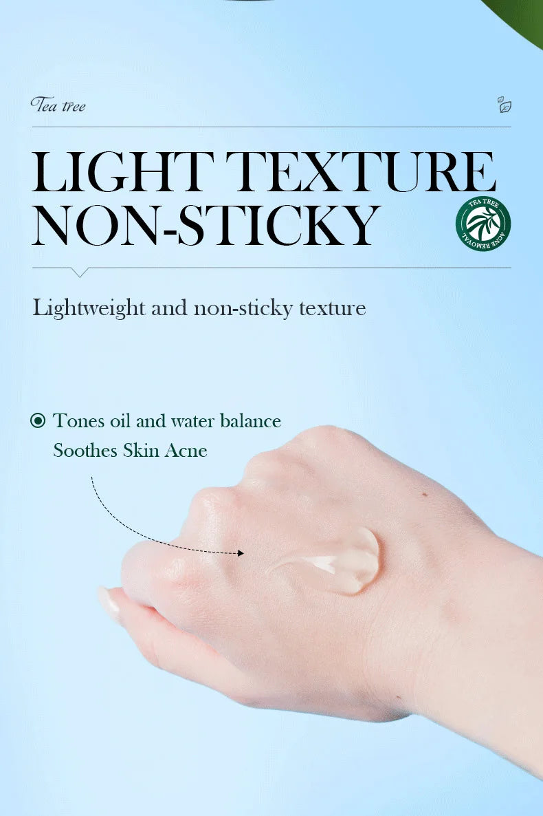 SADOER árbol de té crema eliminadora de acné cuidado de la piel Facial Control de aceite cremas de Gel Facial hidratante crema Facial cuidado de la piel