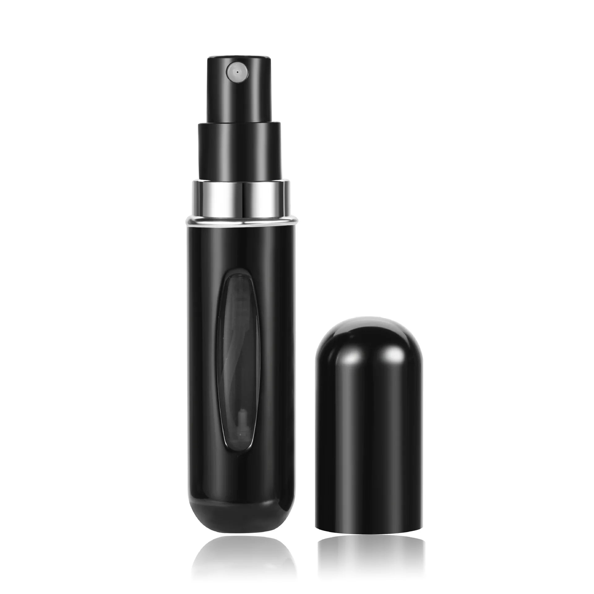 Botella pulverizadora de perfume de viaje portátil de 5 ml con herramientas para el cuidado de la piel, cómoda y fácil de transportar, ideal para uso y retocaciones en movimiento