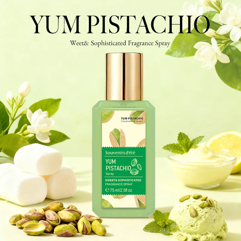 Aroma De caramelo fragancia para mujer Spray duradero caramelo Natural Chocolate y crema panqueque Gourmet Eau De Toilette Perfume Unisex