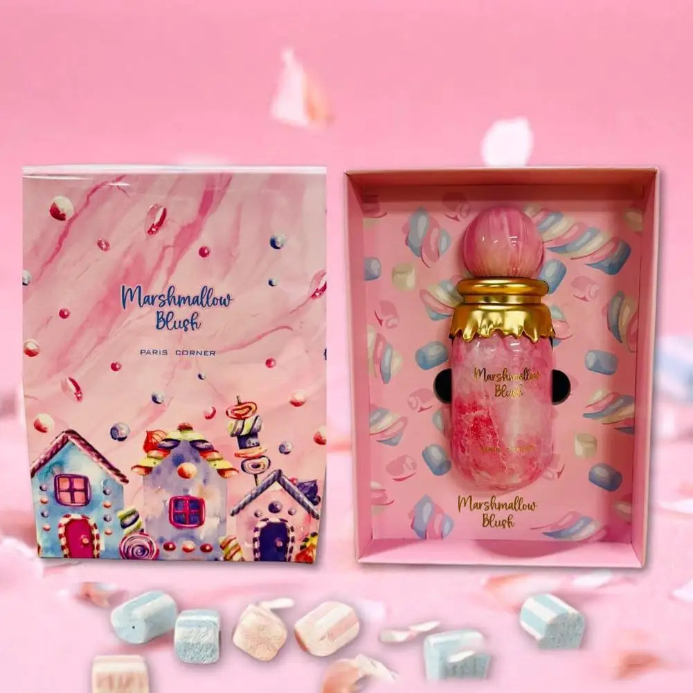 Perfume de malvavisco árabe para mujer, fragancia de larga duración, Perfumes en aerosol para el cuerpo para mujer, Perfume de Oriente Medio, notas afrutadas, feromonas