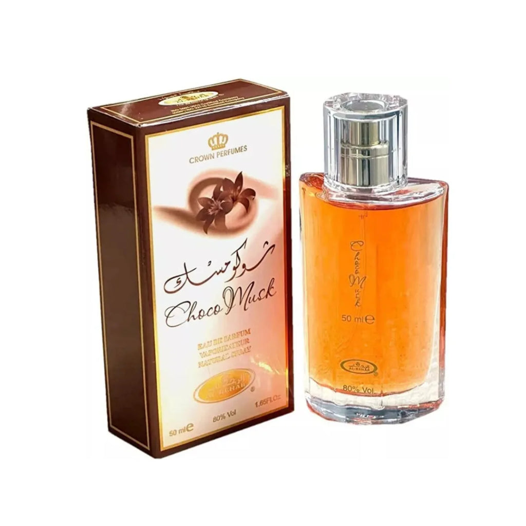 Perfume de lujo para mujer, fragancia de Chocolate y almizcle con notas de rosa y vainilla, Perfume de Colonia árabe de Dubái, 50ml