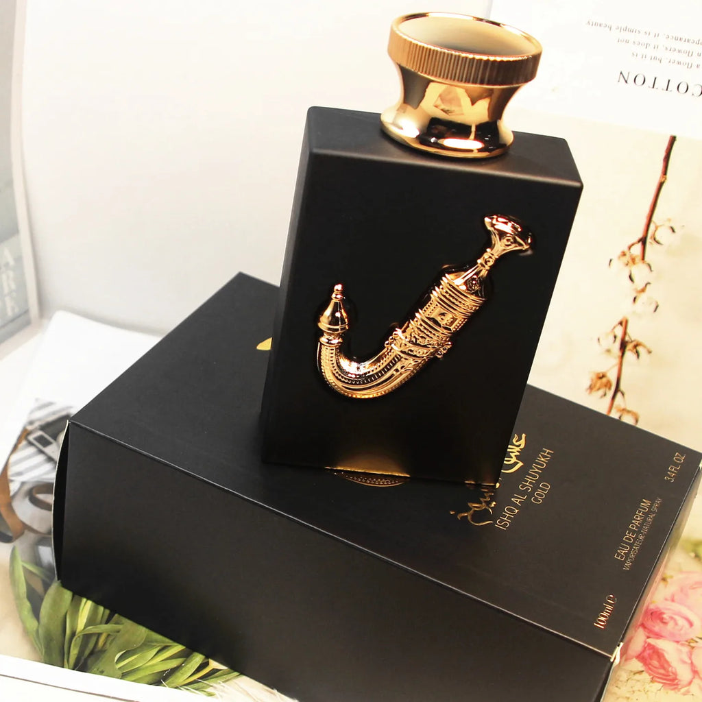 Spray de perfumes árabes experimenta un perfume cautivador de larga duración en un perfume inolvidable elaborado para elegancia