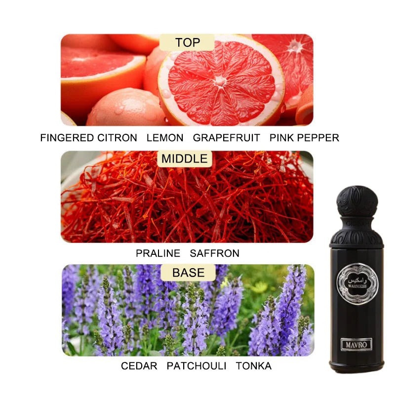 Perfume árabe solo De larga duración, 100ml, para hombres y mujeres, Woody Floral, marca afrutada, Spray corporal, alta calidad, citas, Eau De Toilette
