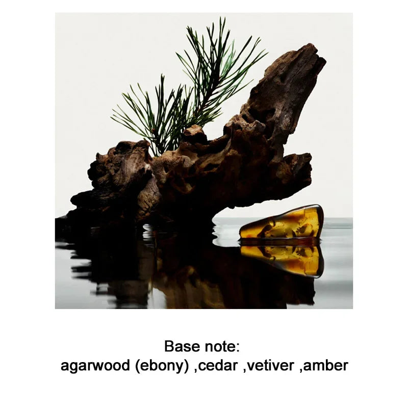 Perfume para hombre, 100ML, ébano, Perfume de sándalo para hombre, aerosol, feromonas de coqueteo, Romance de larga duración, atrae las mujeres, regalo del Día de San Valentín
