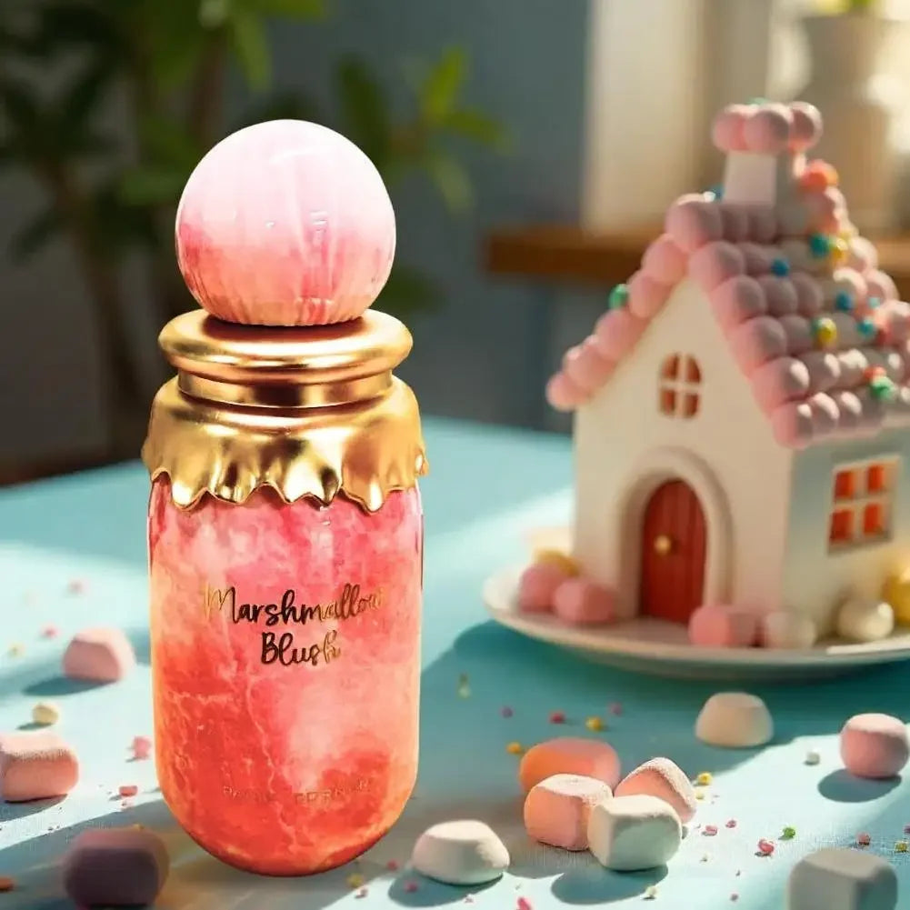 Perfume de malvavisco árabe para mujer, fragancia de larga duración, Perfumes en aerosol para el cuerpo para mujer, Perfume de Oriente Medio, notas afrutadas, feromonas